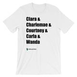 Black Women Library Pioneers short sleeve t-shirt (unisex cut)